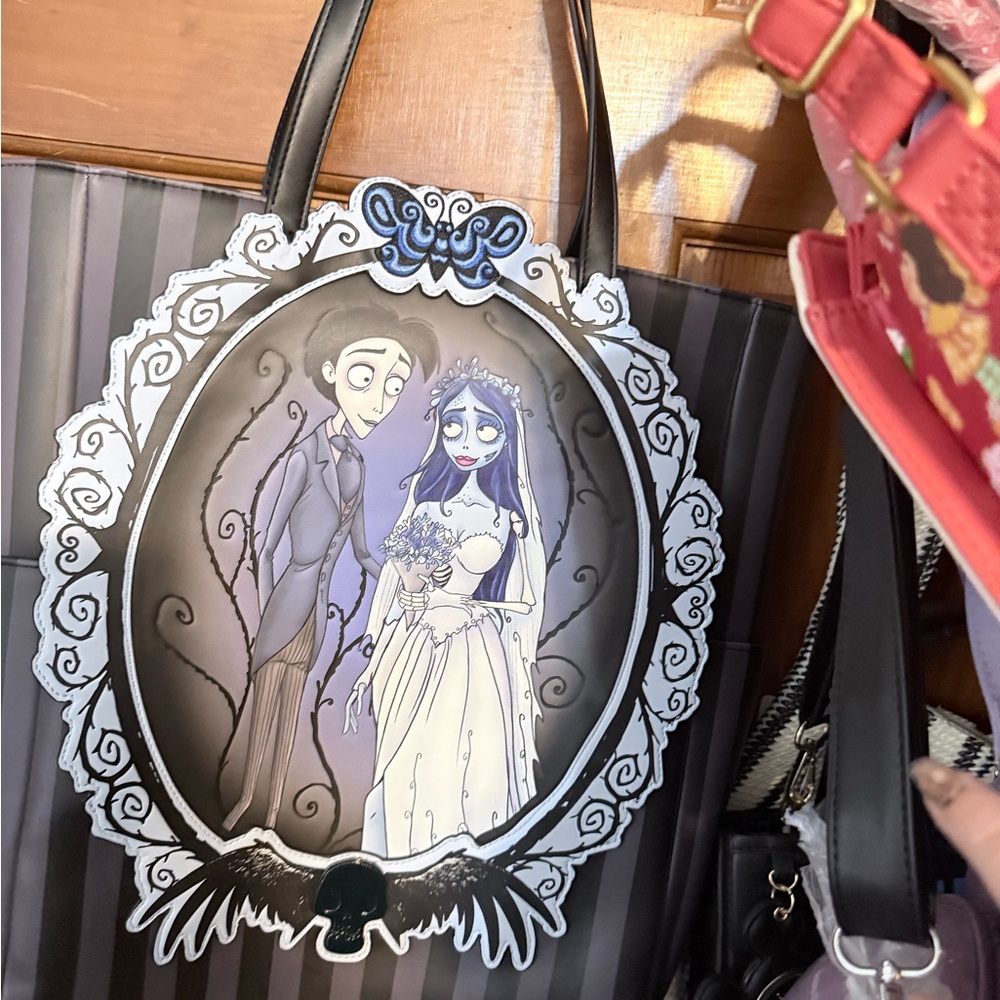Corpse Bride Themed Tote Bag